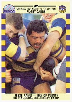 1991 Regina NZRFU 1st Edition #125 Jesse Ranui Front